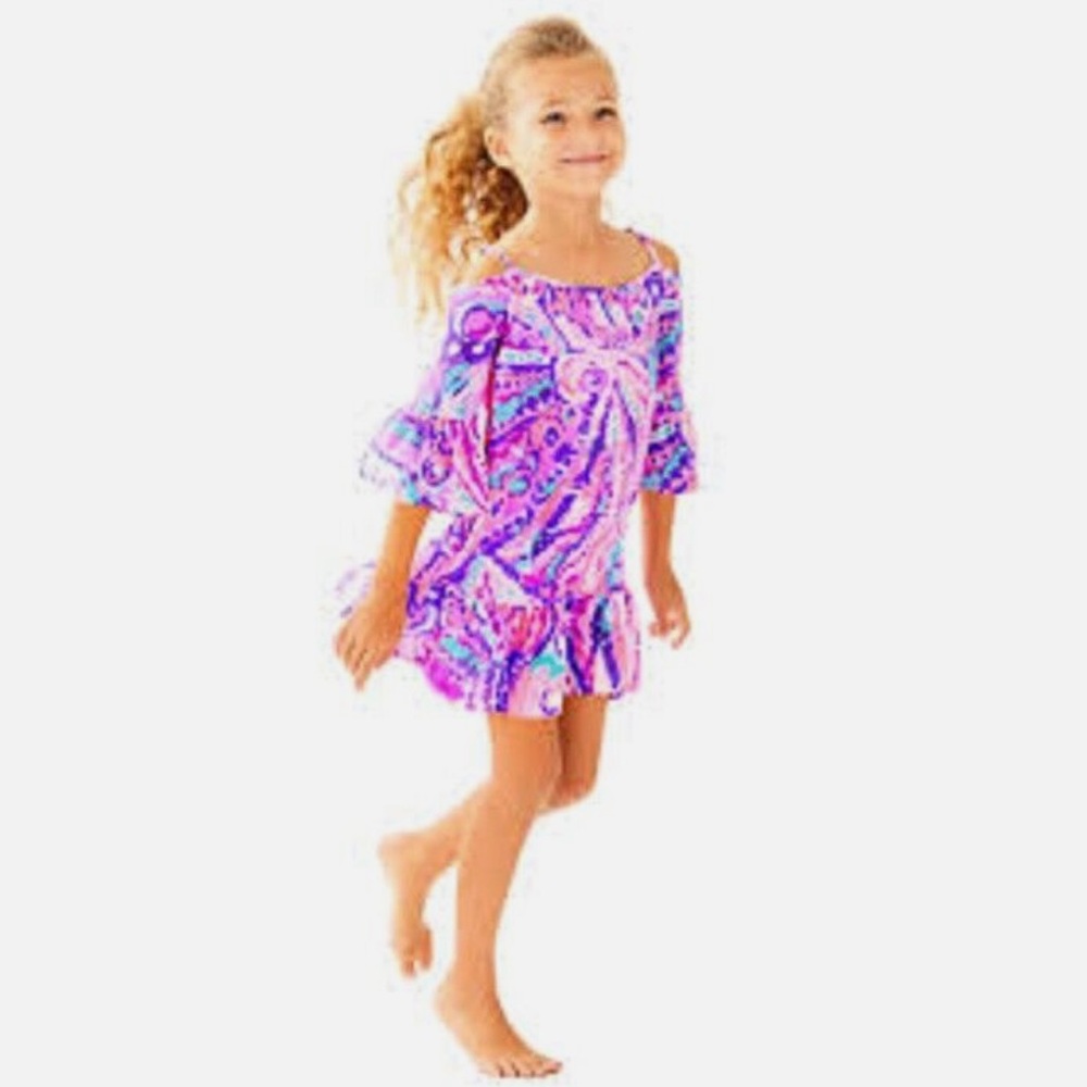 Lilly Pulitzer • Mini Alanna Colony Coral Dress - XL (12-14)